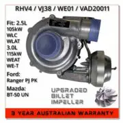 mazda-bt-50-bt50-un-ford-ranger-pj-pk-rhv4-vj38-we01-VHD20011-wlc-wlat-weat-high-flow-billet-impeller-turbocharger