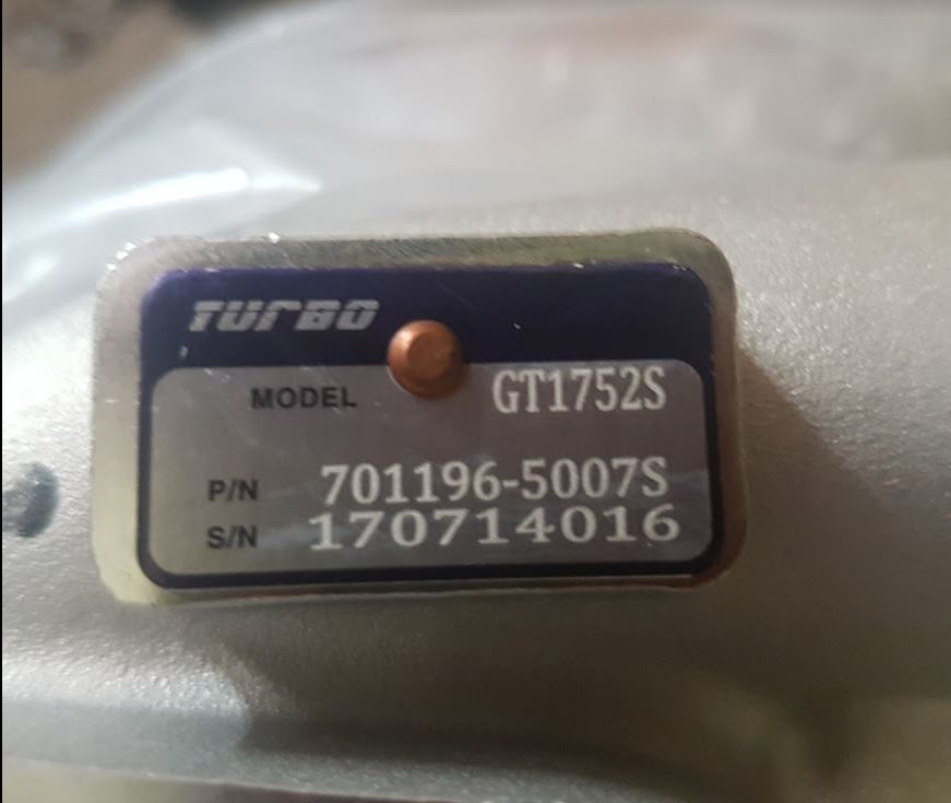 identify-OEM-number-customer-ID-Plate-turbo-charger