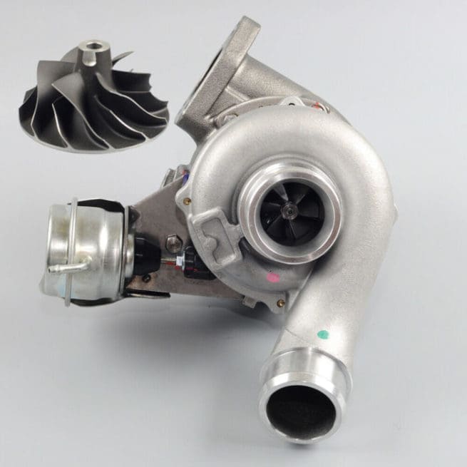 kia-sorento-d4cb-ceramic-upgrade-turbocharger-bv43-28200-4a470-compressor