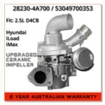 hyundai-iload-imax-2.5l-28231-4A700-turbocharger-ceramic-impeller-upgrade
