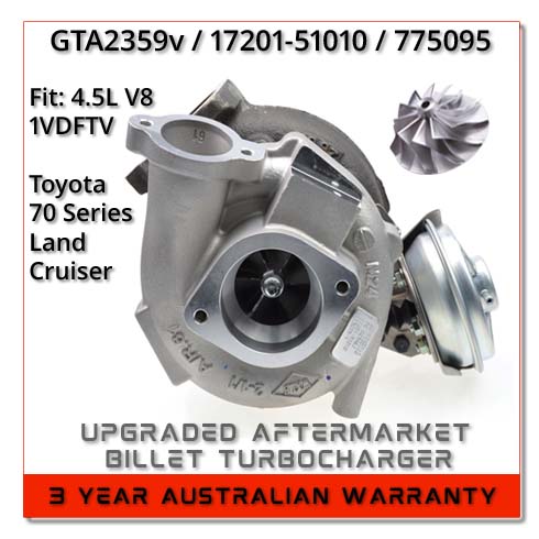 Turbochargers Suitable for Toyota Land Cruiser 70 Series 4 ...