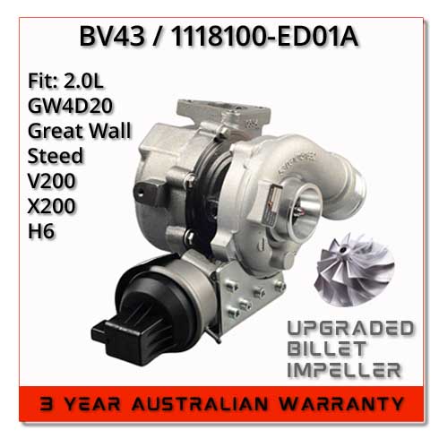 great-wall-steed-v200-x200-upgraded-billet-compressor-wheel-turbocharger