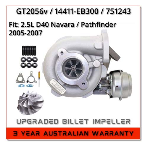 nissan-navara-d40-pathfinder-r51-gt2056v-14411-eb300-751243-billet-impeller-wheel-upgrade-turbocharger