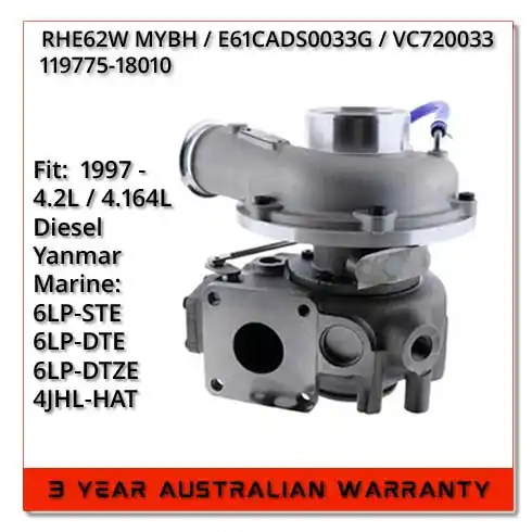 yanmar-marine-6lp-dte-6lp-ste-diesel-ihi-rhe62w-mybh-vc720033-119775-18010-e61cad-s0033g-6t609-turbocharger