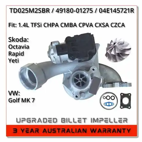 audi-a1-a3-skoda-octavia-rapid-volkswagen-golf-mk7-td025m2sbr-49180-01275-04e145721r-cmba-cpva-billet-upgrade-turbocharger