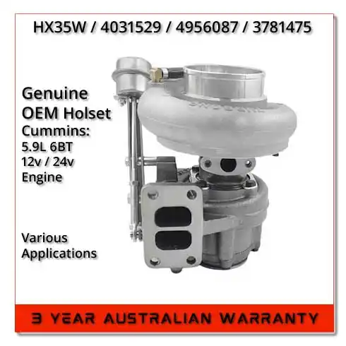 6bt-24v-genuine-oem-holset-cummins-hx35w-4031529-4031546-4956087-4031631-3781475-turbocharger
