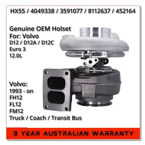d12-volvo-oem-genuine-holset-hx55-4049338-3591077-8112637-fh12-fl12-fm12-truck-bus-turbocharger